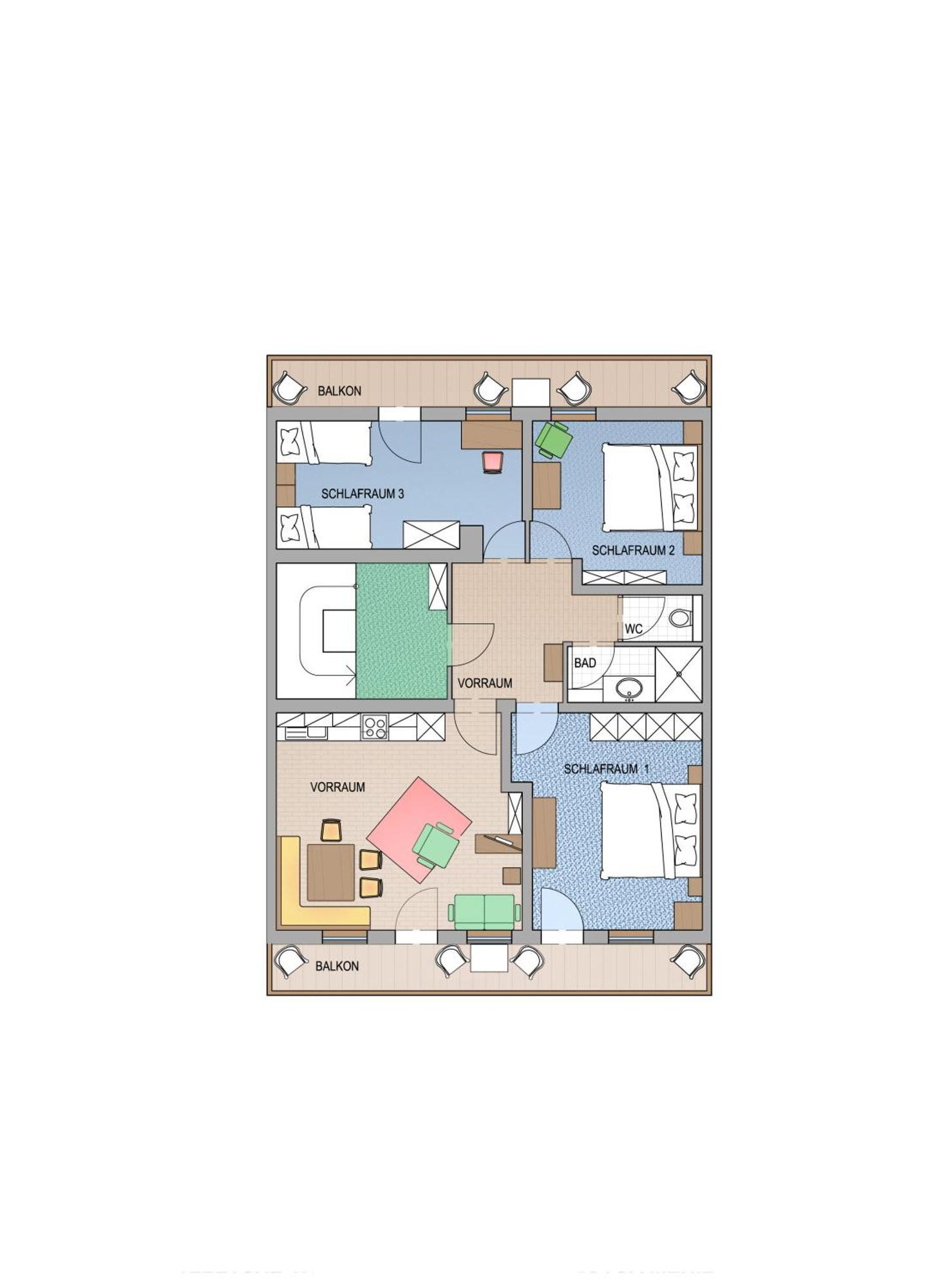 Appartement Scheibling Saint Wolfgang Pokój zdjęcie